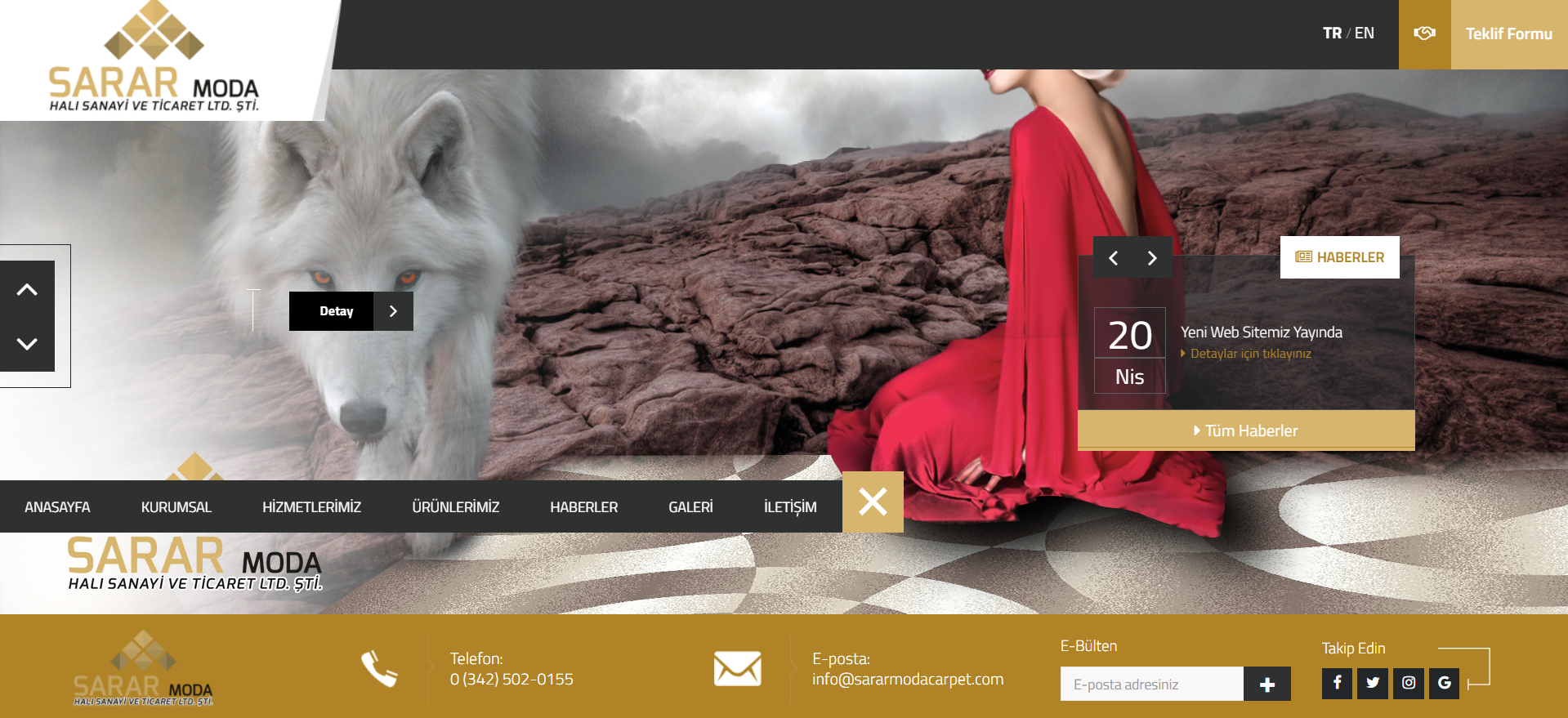 Yeni Web Sitemiz Yayında